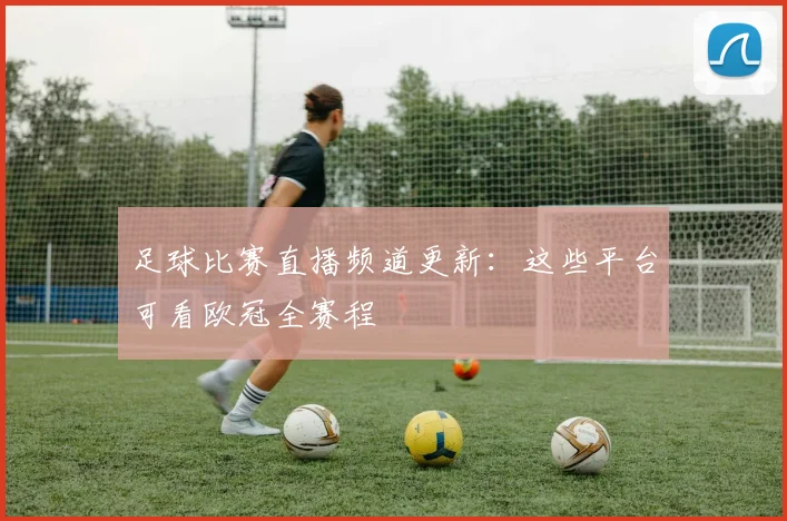 足球比赛直播频道更新：这些平台可看欧冠全赛程